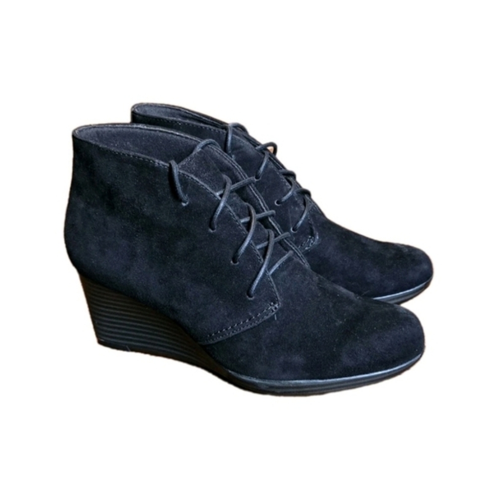 Clarks Suede Leather Ankle Boots